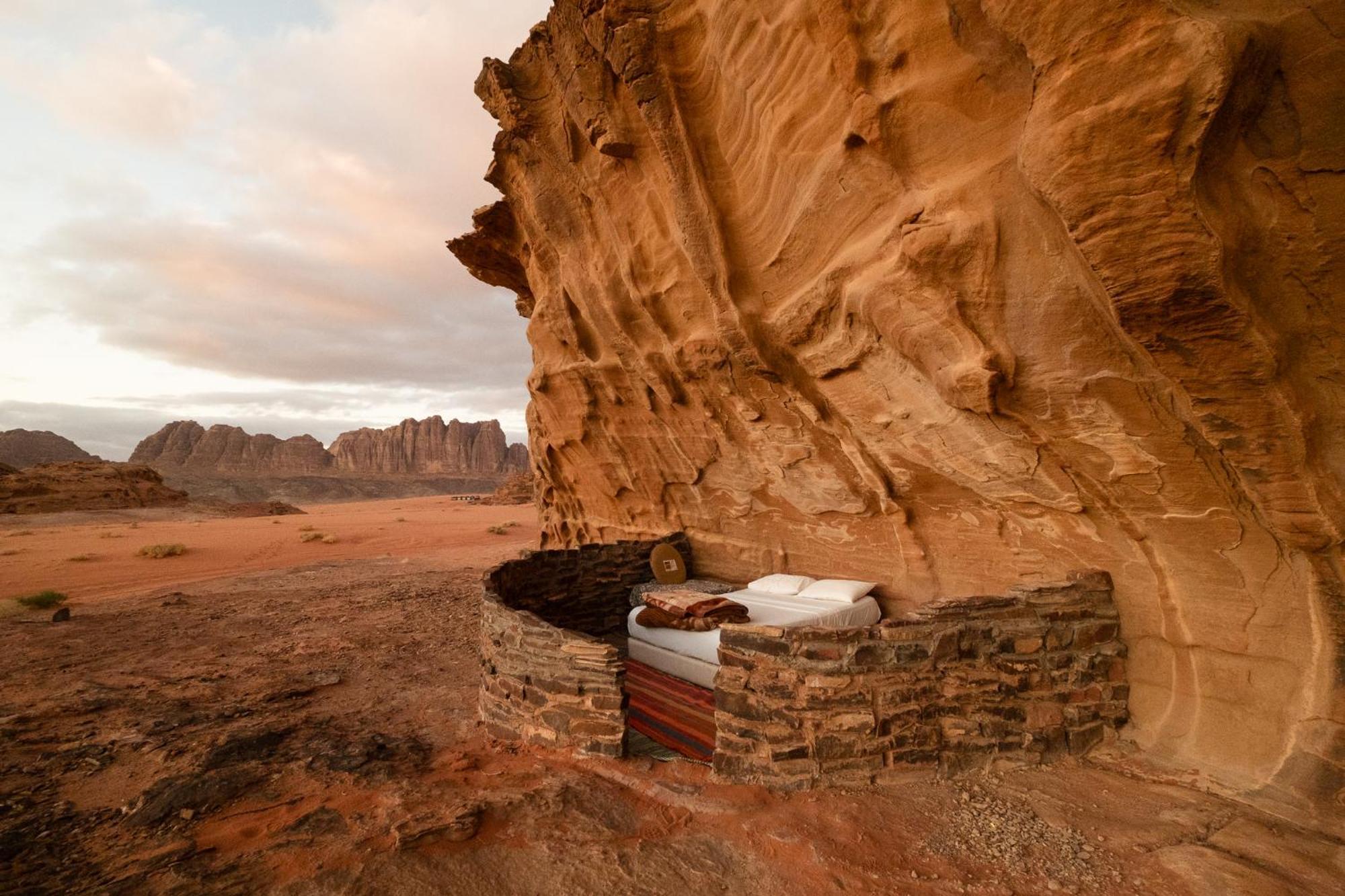 Wadi Rum Cave Camping Esterno foto