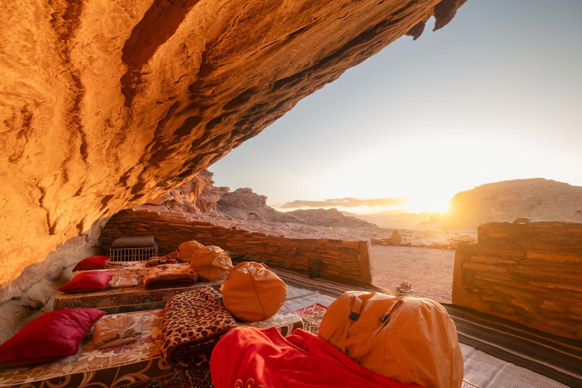 Wadi Rum Cave Camping Esterno foto