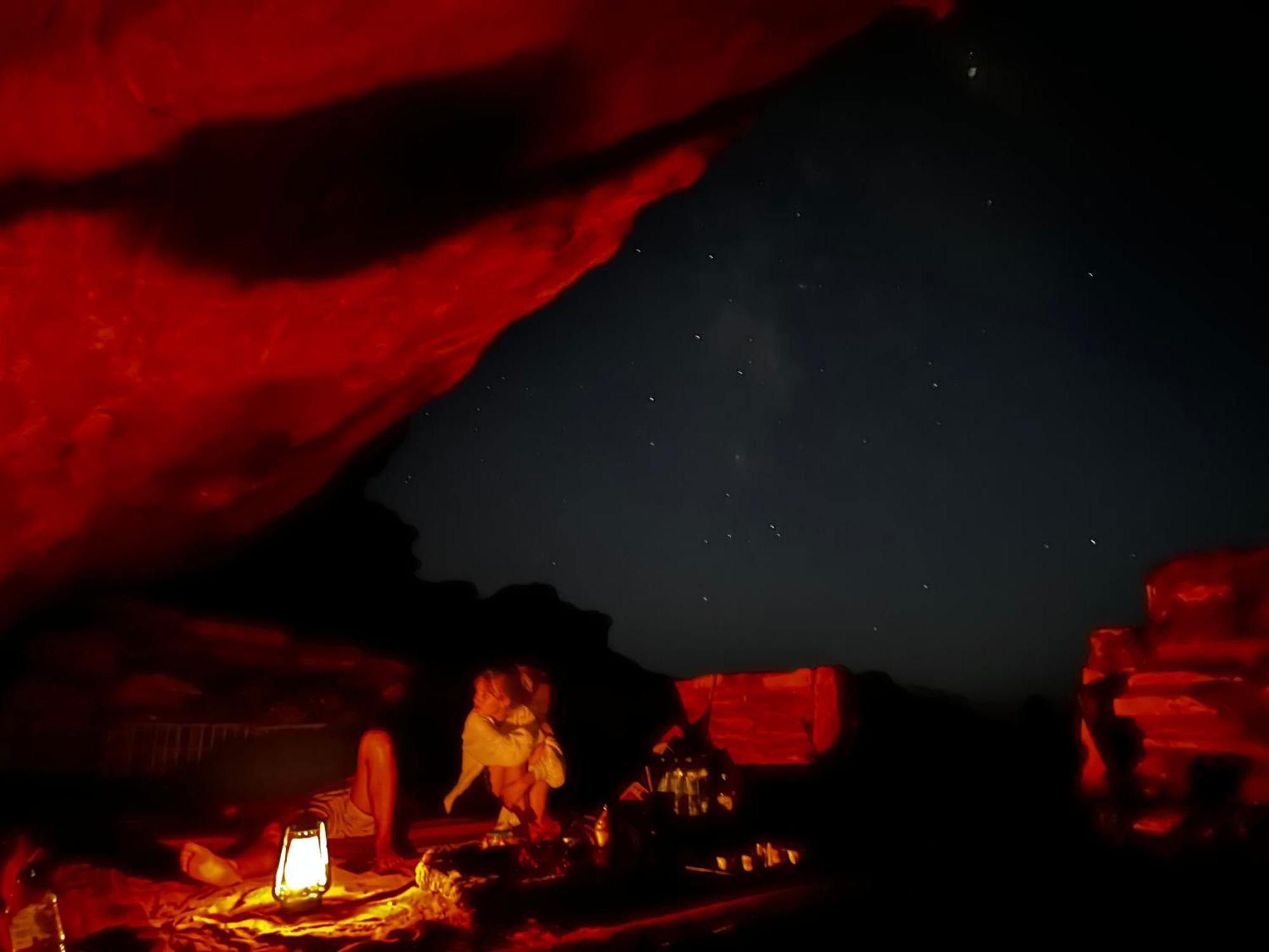Wadi Rum Cave Camping Esterno foto