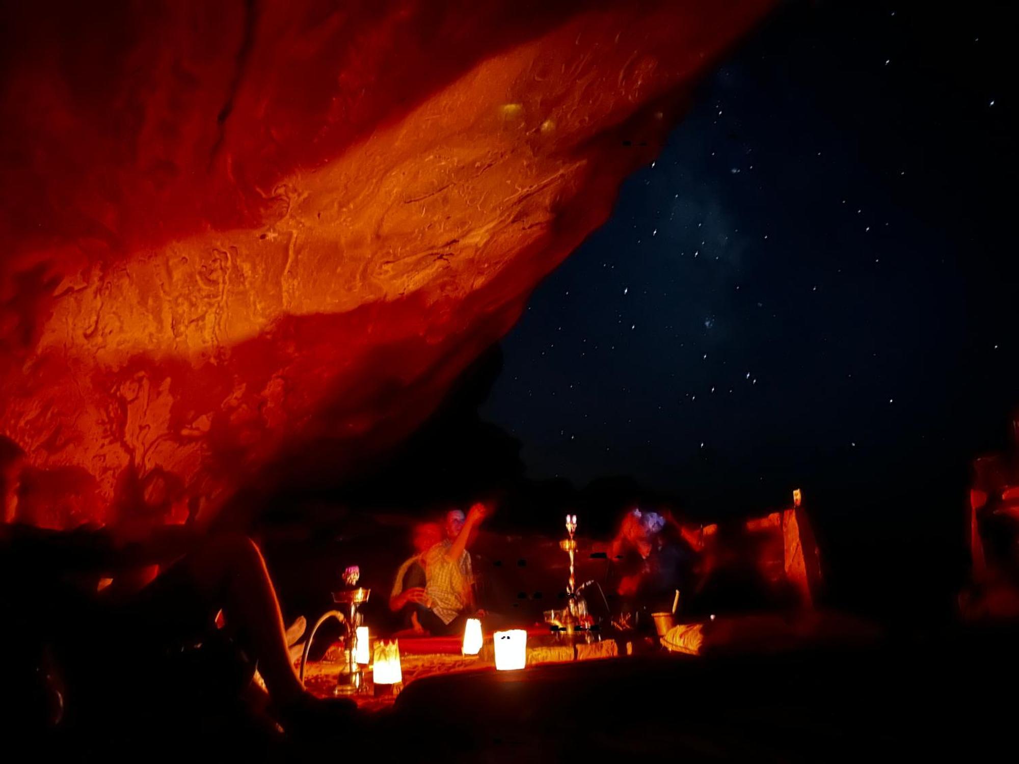 Wadi Rum Cave Camping Esterno foto
