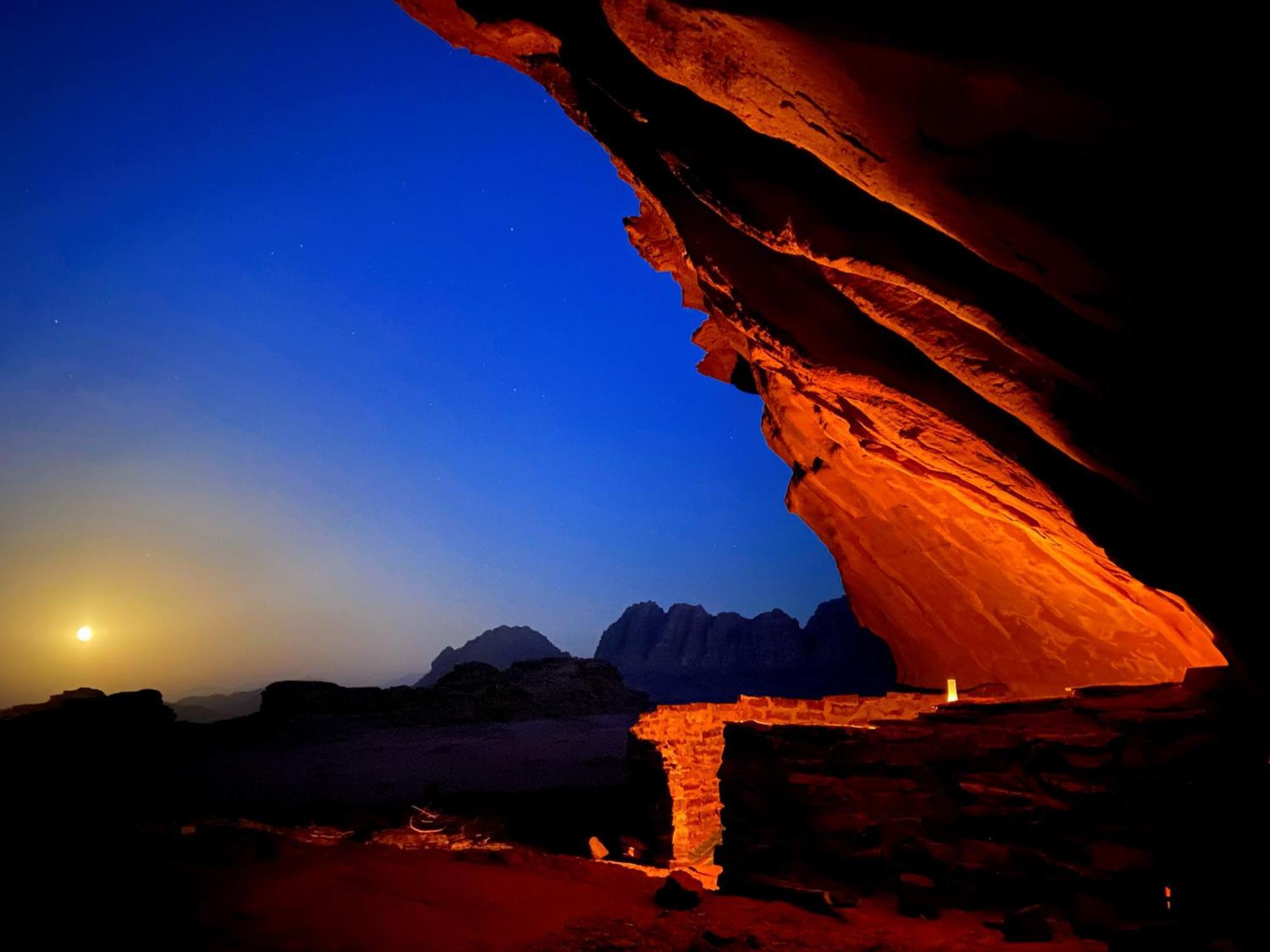 Wadi Rum Cave Camping Esterno foto